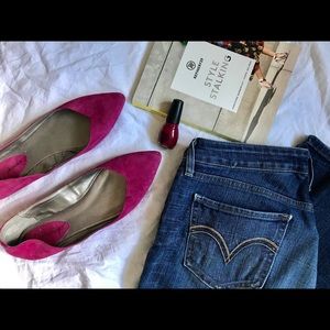 Magenta Flats by Audrey Brooke